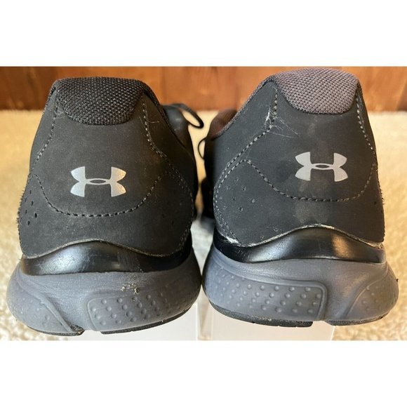 Under Armour Charged Asset 3021678-001 Black Shoes Sneakers Men's US Size 11.5 - Picture 5 of 7